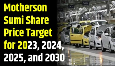 Motherson Sumi share price target by 2024, 2025, 2030, 2040, 2050